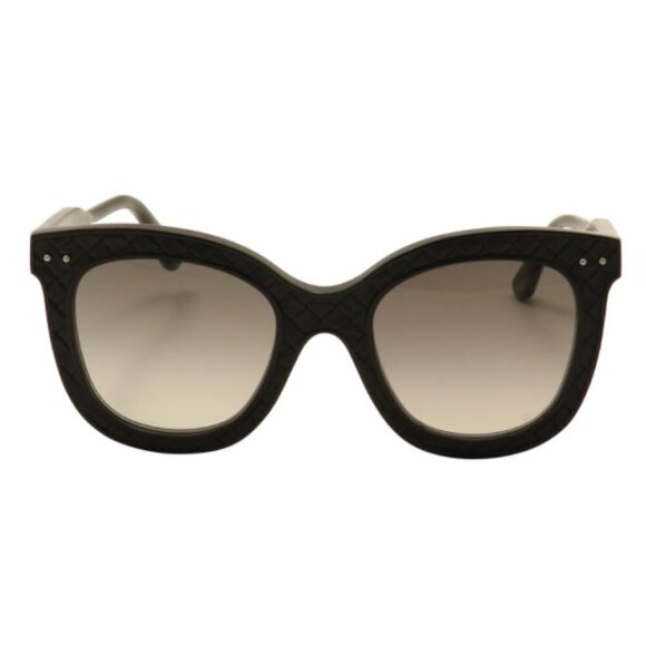 NEW Bottega Veneta Calfskin Leather & Acetate Cat Eye Sunglasses w Origi… main image 4